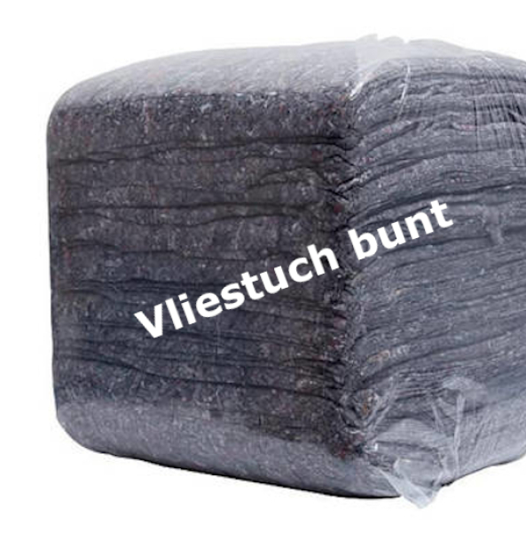 Vliestücher / Maschinenputztücher bunt, ca. 400 Stück, im Polysack eingeschweißt