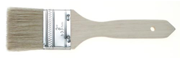 2 Zoll Flachpinsel Sorte 40 helle Borste