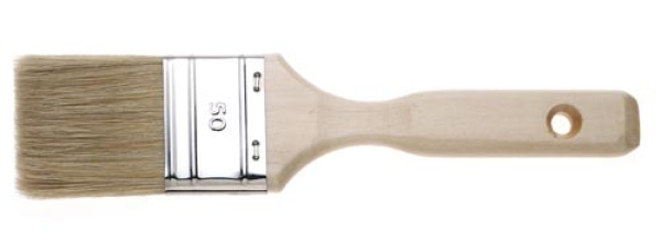 4 Zoll Flachpinsel Sorte 741 helle Borste