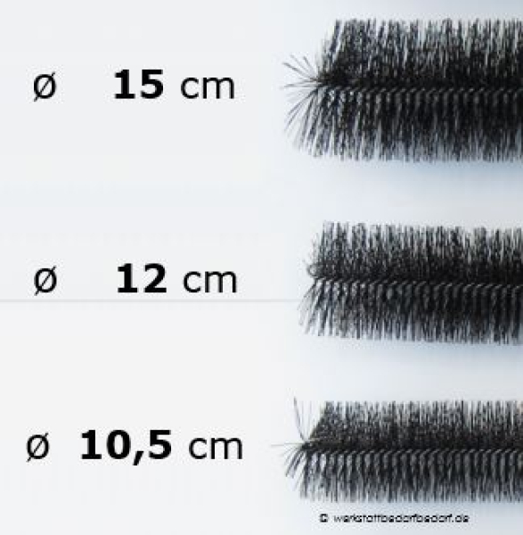 Musterset "Profi" - Ø 10,5 + Ø 12 + Ø 15 cm - Länge 20 cm - je 1x  - ausmessen leicht gemacht
